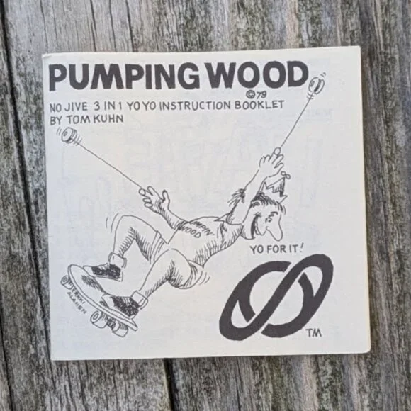 Vintage Tom Kuhn No Jive 3 in 1 Wood Yo-Yo - Picture 7 of 14